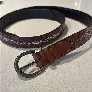 Abercrombie & Fitch Vintage Belt genuine leather